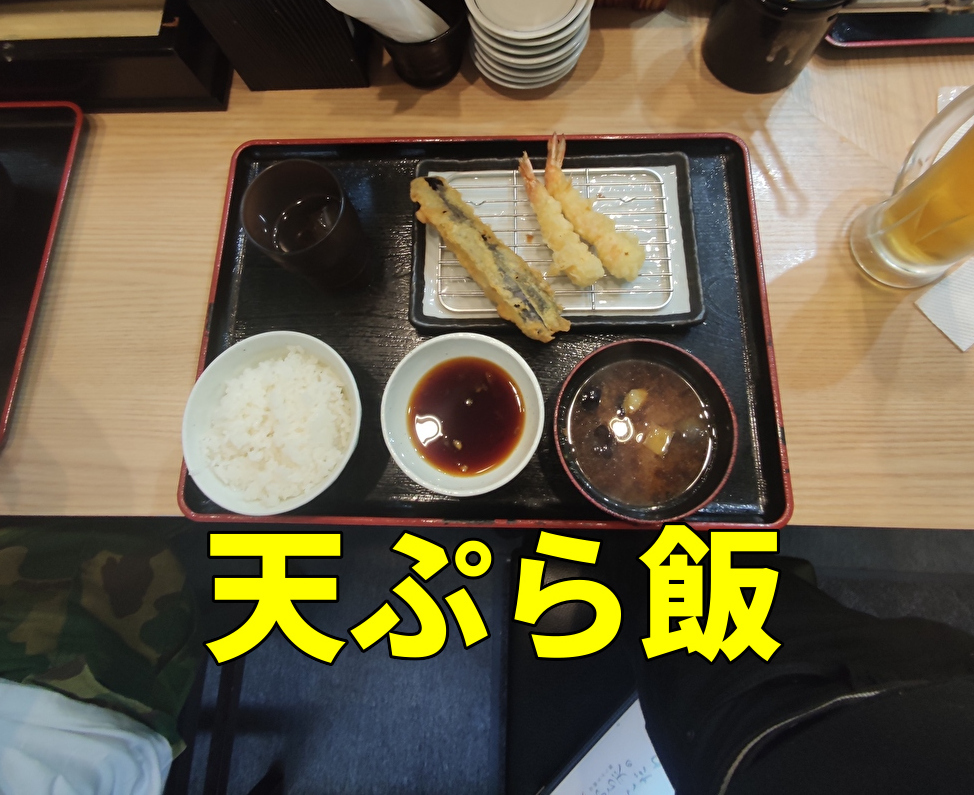 アイキャッチ　から天　天ぷら飯