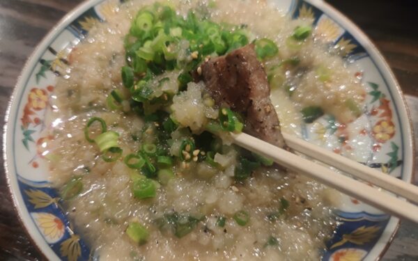 どっさりネギ塩だれ